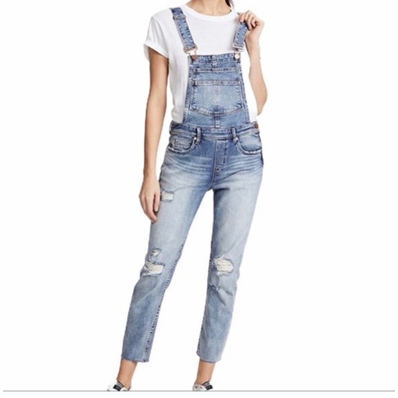 Blank NYC Pants - Blank NYC Denim Overalls US 26